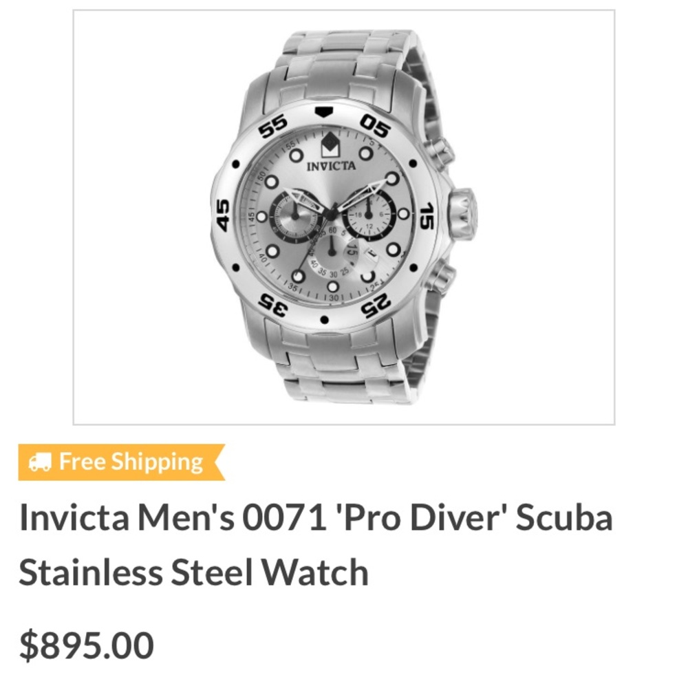 invicta model 0071
